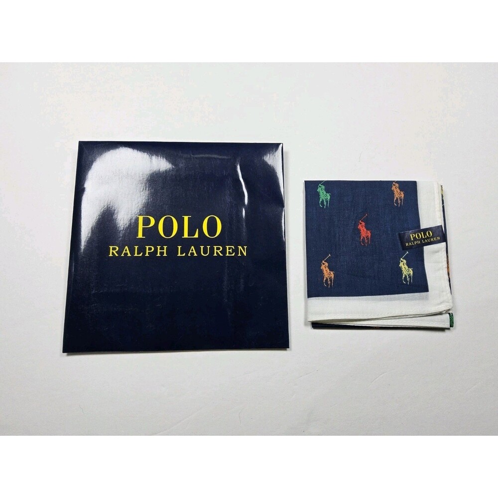 Polo Ralph Lauren Handkerchief Neckerchief Bandana Scarf Pocket Square Japan